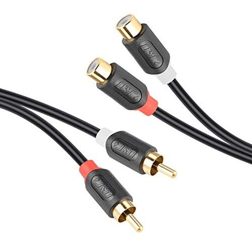 Cable Jyd 2rca A 2rca, Cable Rca Chapado En Oro [serie Audio