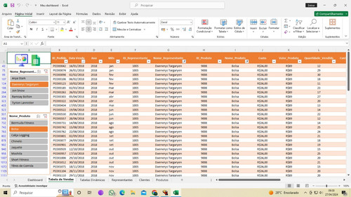 Sistema De Controle De Vendas E Estoque Em Excel