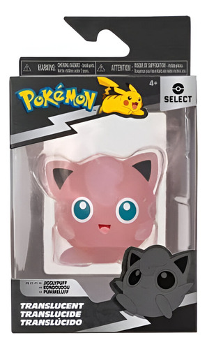 Pokemon Select Figura Traslucida Jigglypuff Battle Figure