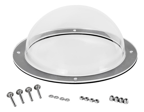 2 Perro Valla Ventana Domo Claro Paisaje Exterior Visor Para