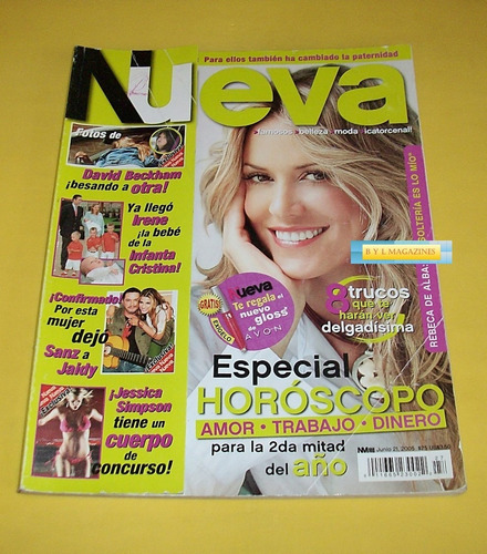 Rebeca De Alba Revista Nueva 2005 Eva Green Jessica Simpson
