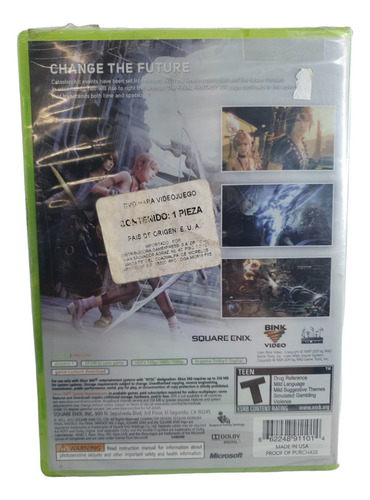 Final Fantasy Xiii - 2 Videojuego Para Xbox 360