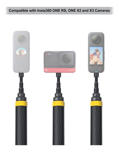 Insta360 Palo Selfie De Edición Extendida De 3 M X3 One X2, 