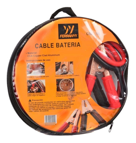 Chicote Cable Bateria 2000 Amp 2.5 Metro Largo