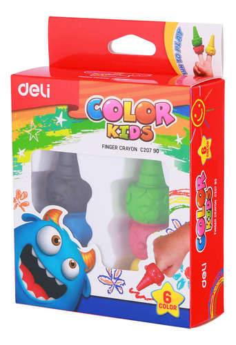 Crayones Dedos Bebes Terapia Motricidad Fina Estimulación