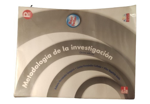 Libro Metodología De La Ínvestigación, Incluye Cd