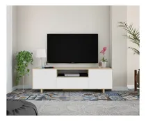 Comprar Mesa Tv Rack Pepo Paraiso Lustrado 160x58x35! Unico!