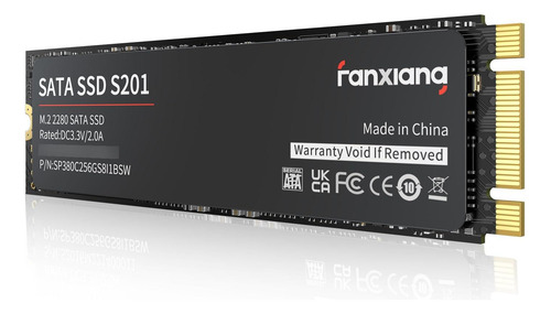Unidad De Estado Sólido S201 De 1tb M.2 2280 Sata Iii Ve