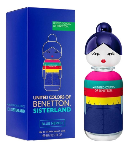 Perfume Original Benetton Blue Neroli 80ml 