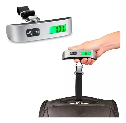 Pesa báscula pesador digital de maletas 50 KG