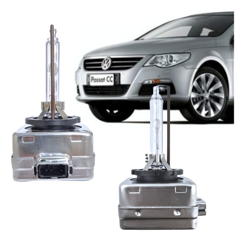 Lampada Xenon Vw Passat Cc 2009 A 2012 4300k Par