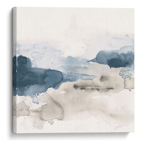 Canvas Lab Cuadro Shoreline Blues Vii 80x80, June Erica Vess