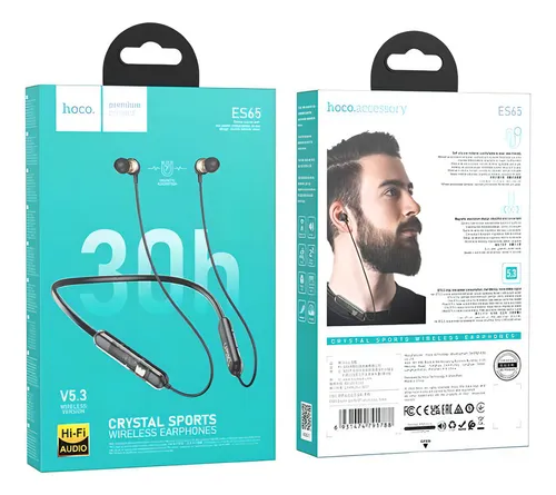 Auriculares Inalámbricos Es65 Colourful Negro