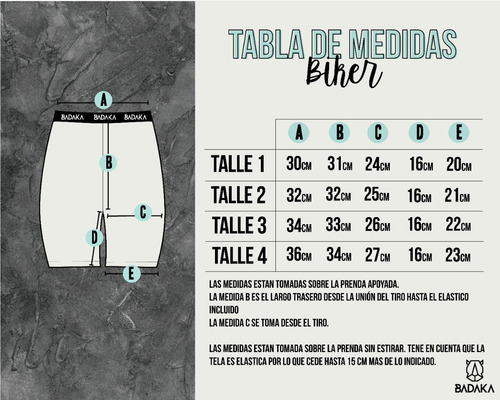 Imagen 2 de 4 de Calza Biker Deportiva Badaka Limay Mujer Original