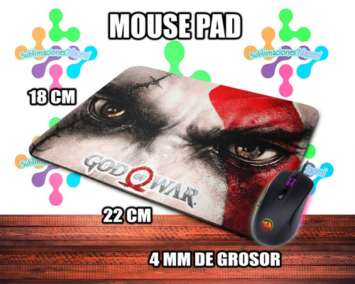 Mouse  Pad De God Of War