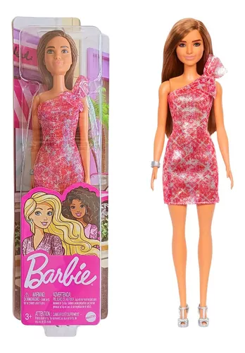 Boneca Barbie Mattel Original Fashion - Vestido Amarelo