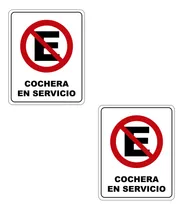 Comprar 2 Piezas Señalamiento Letrero No Estacionarse 20x25 Cm