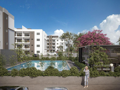 Hermoso Apartamento En Santo Domingo Norte