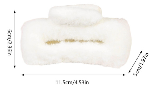 Pinza De Garra Peluda Pinzas Para El Cabello Peludas Clip De