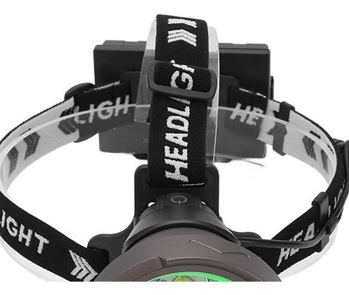 Linterna Frontal Led Recargable, Cabezal Usb De Alta Potenci