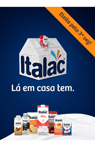 Leite Longa Vida Integral Italac 1l Kit C/06 Unid-gamer