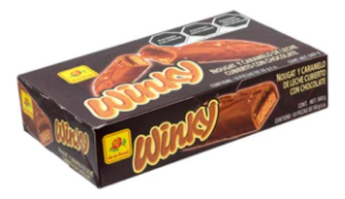 Chocolate Barra Winky 10 Piezas