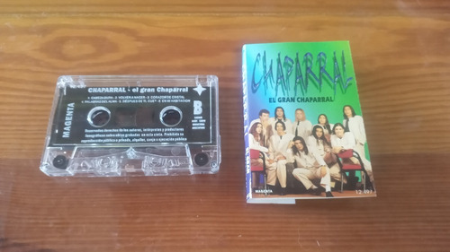 Chaparral - El Gran Chaparral - Cumbia Cassette (nuevo)