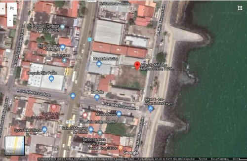 Imagem 1 de 5 de Alugar Terreno Na Beira Mar De Olinda - Te0064