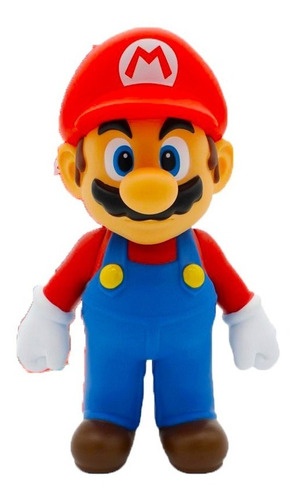 Imagen 1 de 3 de Figura Super Mario Bros 23 Cm S/caja