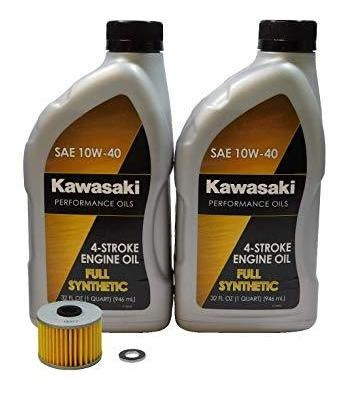 Kit Cambio Aceite Sintético Original Kawasaki Kfx450r