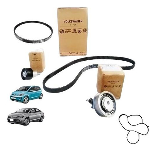 Kit Correias Tensor Parafuso Vw Up Msi 2014 A 2021