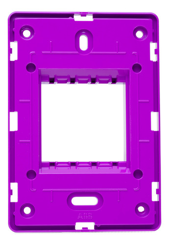 Suporte 4x2 Vertical N1371.9v Ll Lilas, Linha Unno, Abb