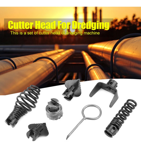 7 Piezas 16 Mm Ridgid K400 Accesorios Cabezales Cortadores D