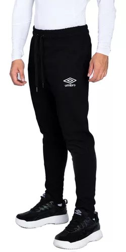 scherp Tochi boom Noord Pantalón Umbro Felpa C/puño De Adulto Deportivo Chupin Negro | Meses sin  intereses