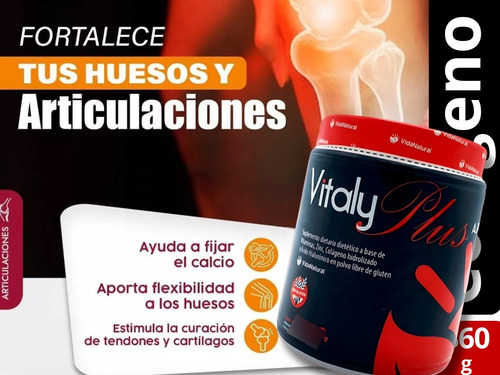 Vitaly Plus Ac Hialurónico + D Colágeno Hidrolizado Pack X 3