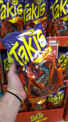 Takis Cobra New (10 Bolsas De 70 Gr. C/u). Barcel.