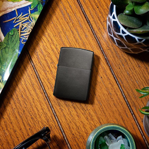 Imagen 5 de 10 de Encendedor Zippo Lighter Classic Grey Dusk Gris