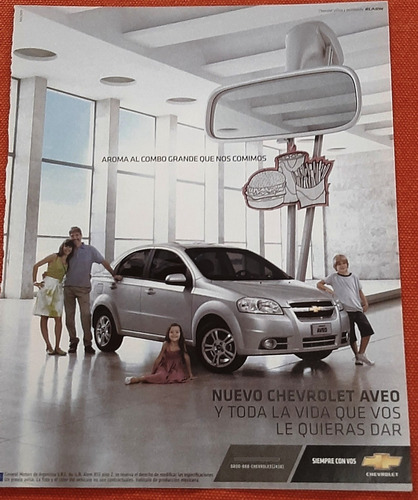 Publicidad Chevrolet Aveo
