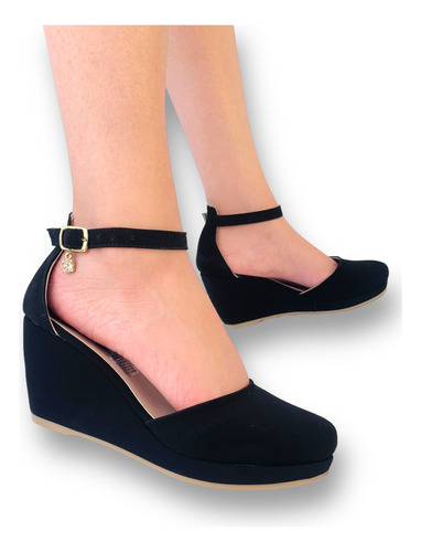 Zapatillas De Dama Con Plataforma Cómodas Anti Derrapantes