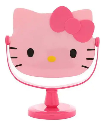 Espejo Diseño De Hello Kitty Con Base