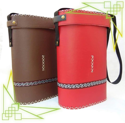 Bolso Clásico. Set Matero. Kit De Mate Liso O Personalizado