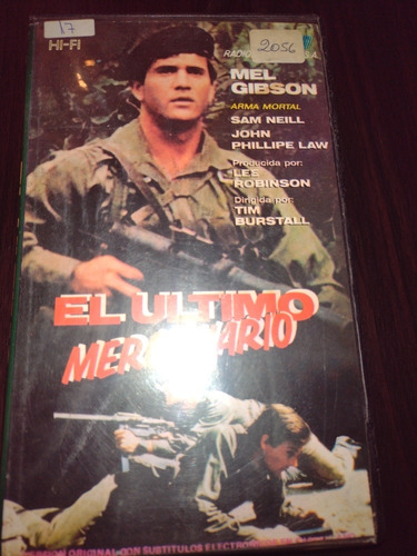 El Último Mercenario En Vhs Clásico De Colección!!!!!!