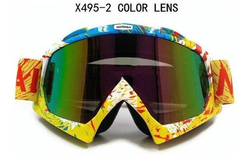 Gafas De Motocross Para Hombre, Para Gogle Atv Mtb,antiparra Color Del Armazón Style19