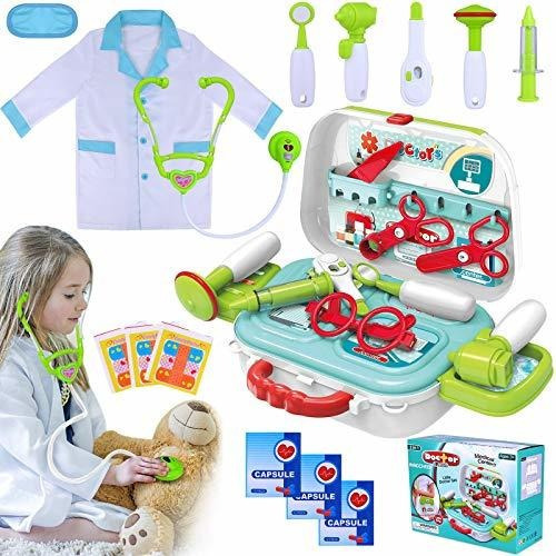 Innocheer Kids Doctor Kit 20 Piezas Juego De Juguetes Médic