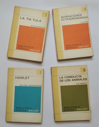 Libros Colección Biblioteca Básica Salvat - 1969