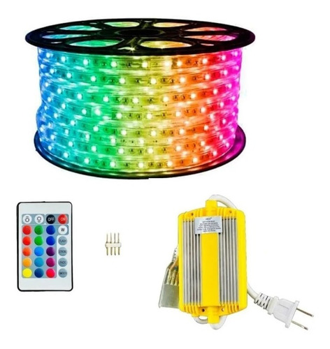 Manguera Led 5050 25m Rgb 127v Ip65