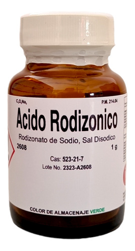 Rodizonato De Sodio ( Acido Rodizonico ) 1g Fagalab