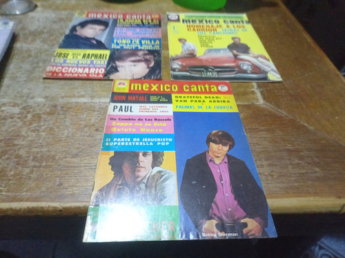 3 Revistas México Canta 