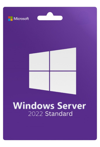 Licencia Windows Server 2022 Standard Original