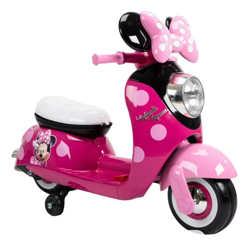 Moto Scooter Minnie Mouse Happy Helpers 6 Volt Sidecar